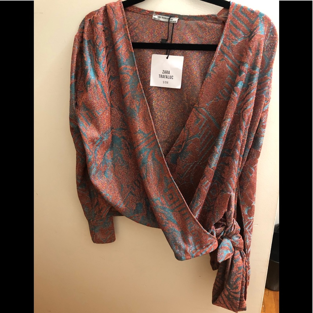 Zara trafaluc blouse